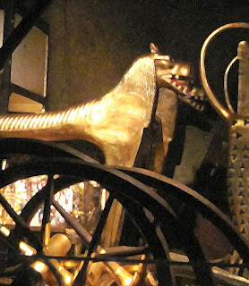 Leopard Head in Tutankhamun Tomb