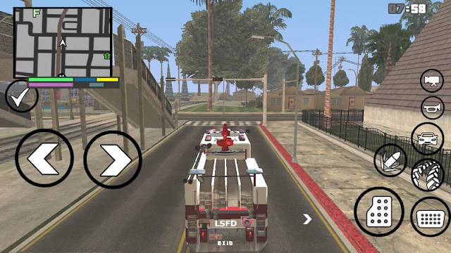 GTA V Emergency Staff Fire Truck Mod Pack Download Android