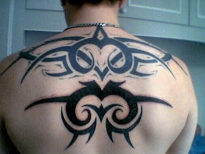 Upper Back Tattoos 1