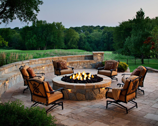 Outdoor Sofa Fire Pit