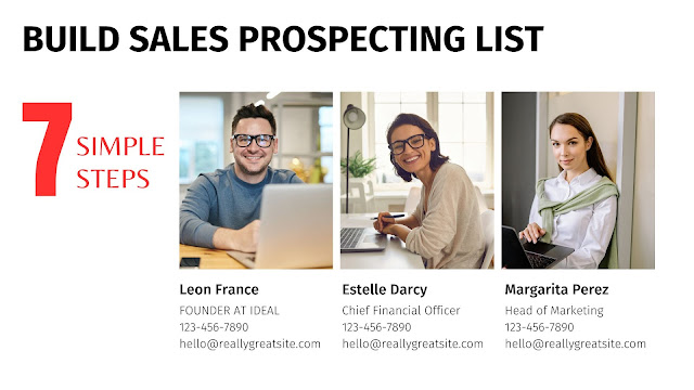How To Build a Sales Prospecting List in 7 Simple Steps
