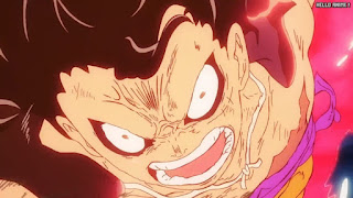 ワンピースアニメ 1049話 ルフィ ギア4 スネイクマン かっこいい Monkey D. Luffy | ONE PIECE Episode 1049