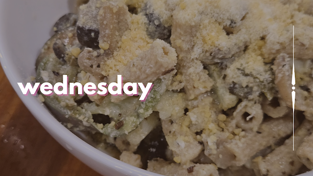Wednesday - Mushroom Pasta