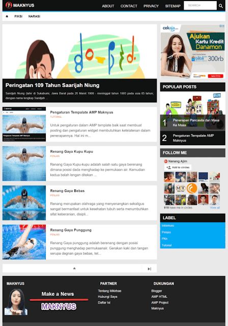 Responsive Blogger Templates