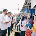 Bobby Perintahkan Camat Medan Johor Mendata Pedagang Terrdampak Pengerjaan Pembangunan Drainase