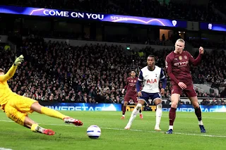 O City mostrou sua força ao vencer o Tottenham fora de casa, com Haaland se destacando mais uma vez. A equipe agora mira o Newcastle em busca do terceiro lugar na Premier League!"