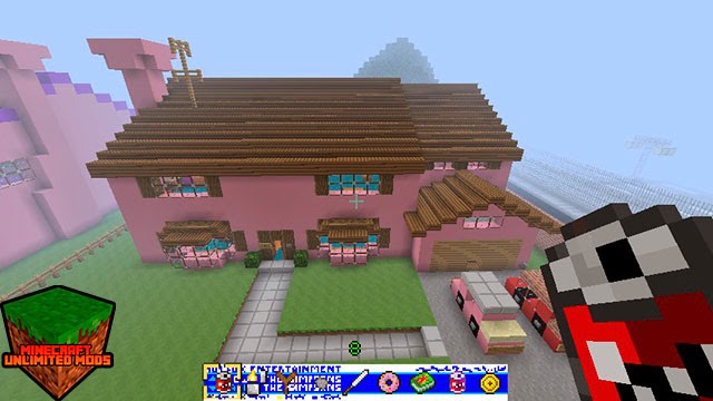 Descargar Los Simpson Springfield Mapa para Minecraft [1.7 