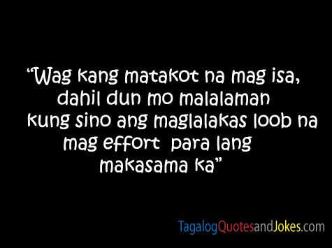 Simple Tagalog Quotes Images - 1