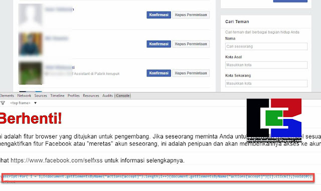 Mungkin salah satu sobat pernah mengalami sebuah insiden di facebook dengan banyaknya te Cara Konfirmasi Ribuan Permintaan Pertemanan di Facebook Dlm Beberapa Detik saja