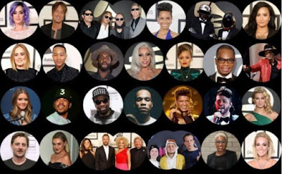 Checkout the official performers and presenters list for the 59th Grammy award tonight
