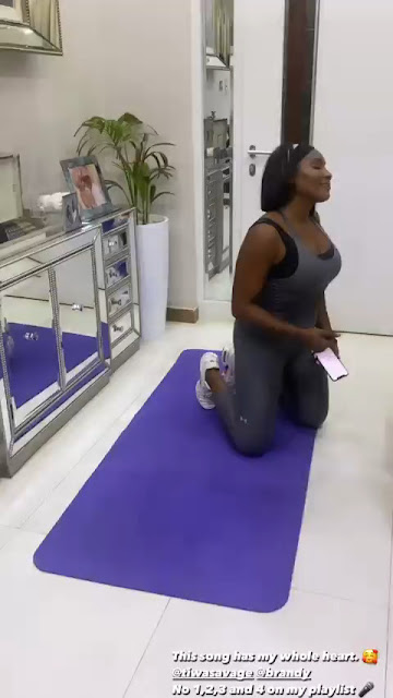 Workout with Abisola Kola Daisi