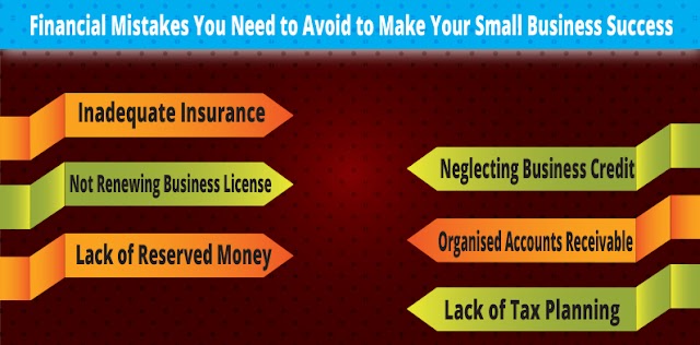 6 Financial Mistakes You Need to Avoid to Make Your Small Business Success