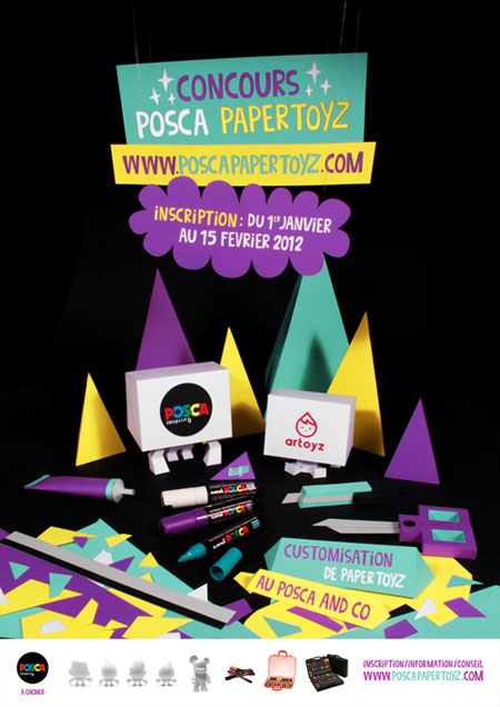 Posca Papertoyz Design Contest