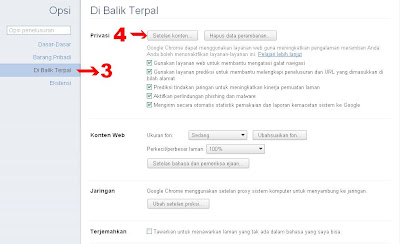 Cara Mematikan JavaScript Di Google Chrome