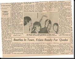 beatles cow palace