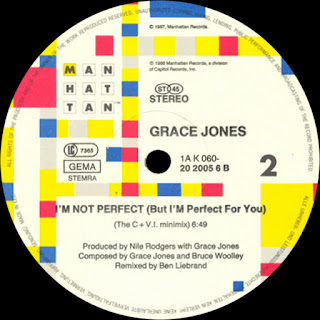 I'm Not Perfect (But I'm Perfect For You) (Ben Liebrand Remix) - Grace Jones http://80smusicremixes.blogspot.co.uk