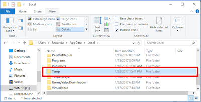Cara Meghapus Temporary File Pada Windows