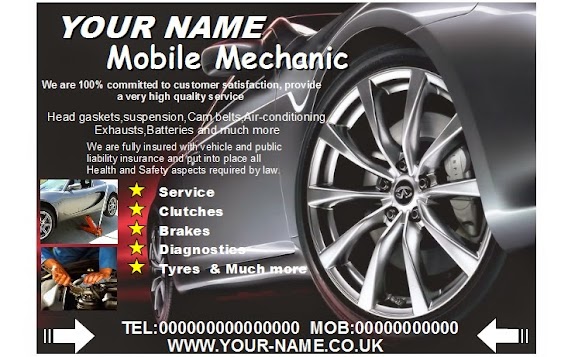 Mechanic Business Cards / Mechanic Business Cards | Zazzle.com : It is customized for the automotive industry.