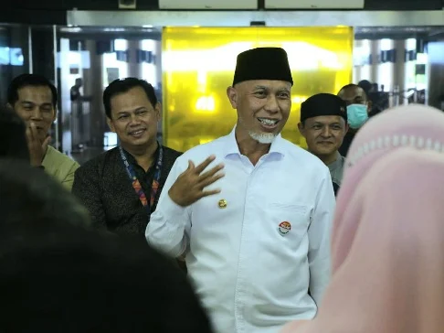 Gubernur Mahyeldi Tinjau Persiapan Penyambutan Tamu MTQ Korpri di Bandara Internasional Minangkabau