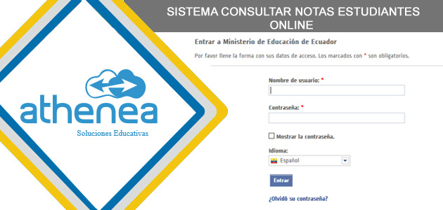 Consultar Notas de Estudiantes Ministerio de Educación Ecuador