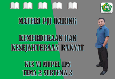 Materi IPS Kelas VI Tema 2 Subtema 3 - Kemerdekaan dan Kesejahteraan Rakyat