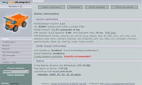 طريقه جديده في اختراق MySqlDumper وكيفيه تثبيته او اعاده تشغيله 
