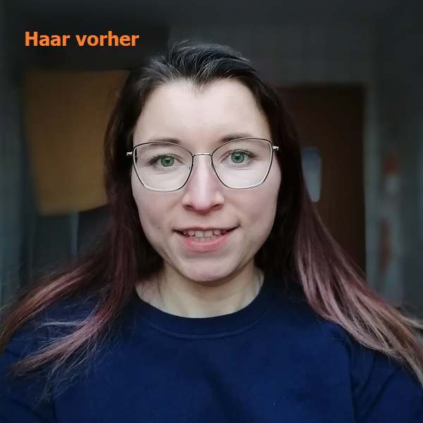 Haar vorher