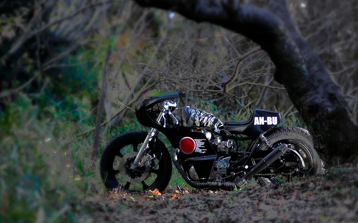 An-Bu Skull Tiger - Yamaha XS650 Cafe Racer/Brat, Japan