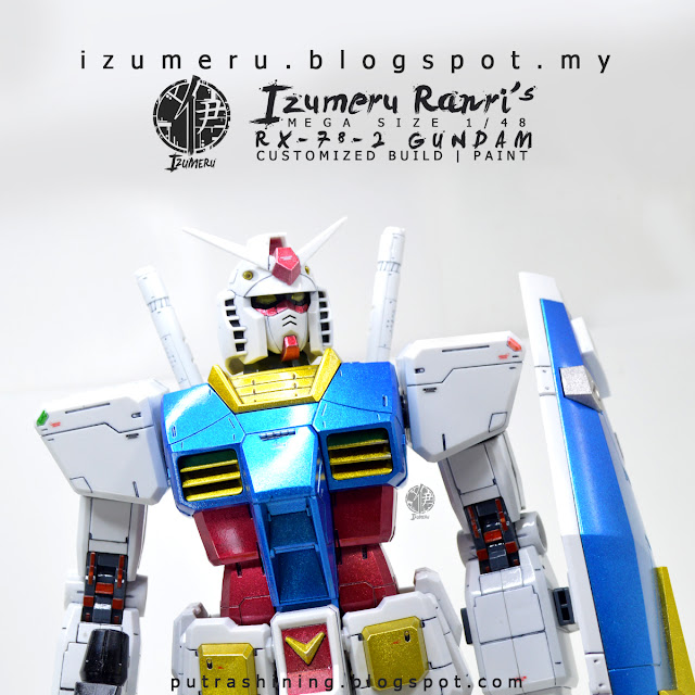 Izumeru Ranri's RX-78-2 Gundam Mega Size 1/48 Custom Paint