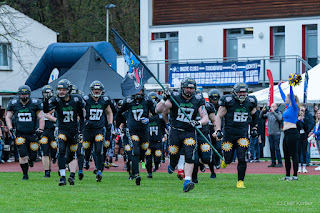 Sportfotografie American Football Minden Wolves Bielefeld Bulldogs Olaf Kerber