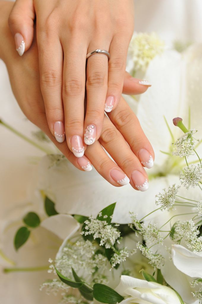 ... try one of these nail art.check out all Bridal nail art collection