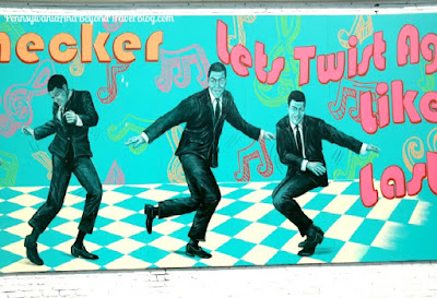 Chubby Checker Musical Icons of the Wildwoods Wall Mural in New Jersey