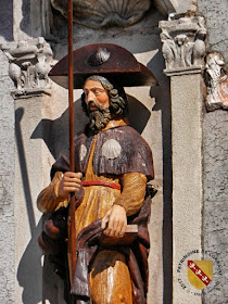 LUNEVILLE (54) - Statue de Saint-Jacques