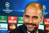 Head coach of Bavaria Josep Guardiola