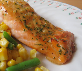 Honey, Mustard & Garlic Salmon 