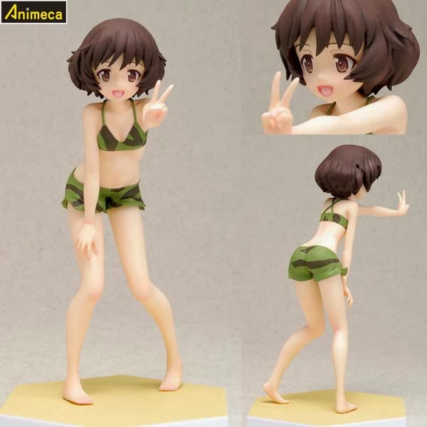 YUKARI AKIYAMA BEACH QUEENS FIGURE Girls und Panzer WAVE