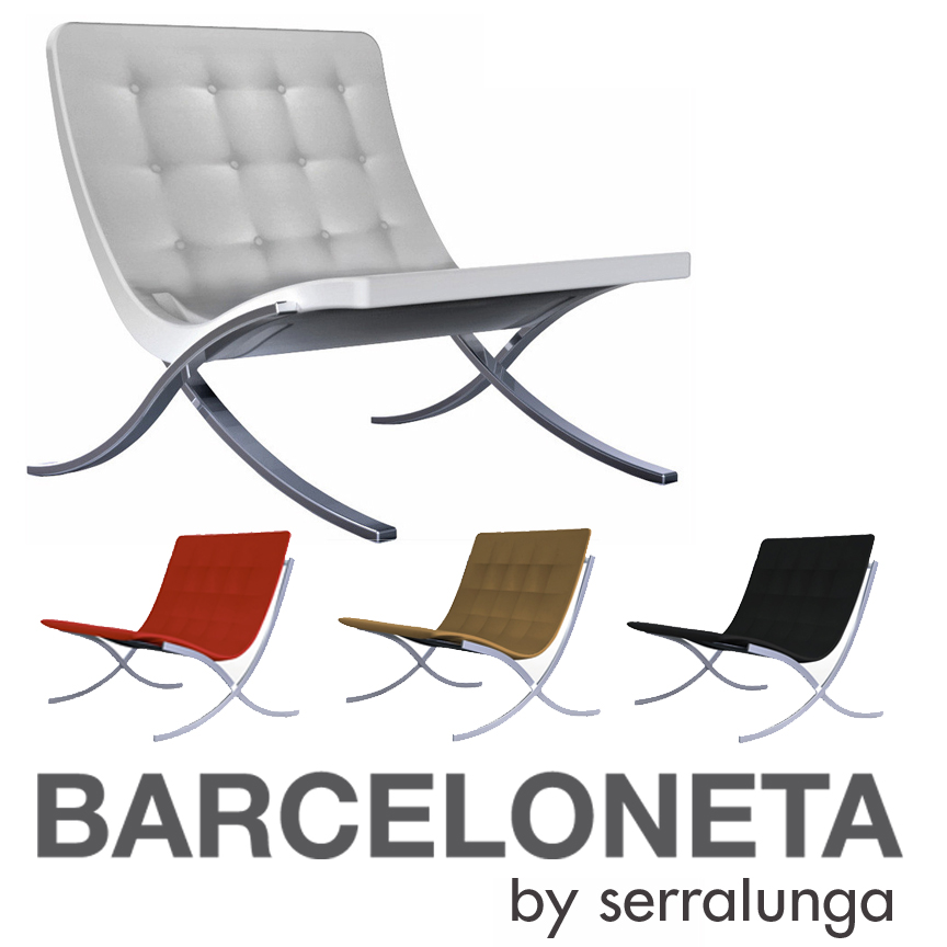  of the modern classic chair is available in four colors Black Ivory 