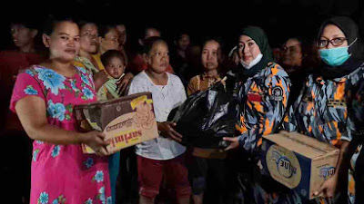 GMBI Distribusikan Ribuan Makanan Siap Saji Dan Mie Instan, Ke Dua Wilayah Yang Terdampak Banjir