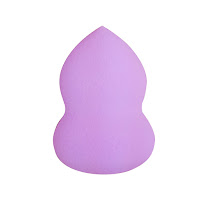 Mini Size 3D Beauty Blending Blender Sponge - Hourglass in Purple