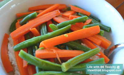 Green Beans and Carrots in Orange Sauce