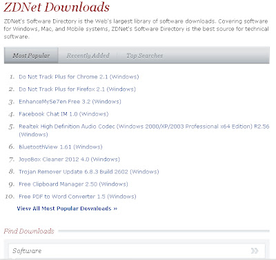 free software download photo of site downloads.zdnet.com . foto for free software wallpaper