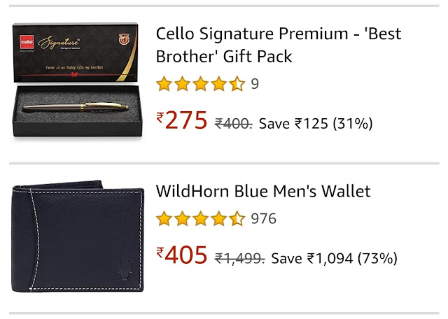 Bhaiya Dooj Gifts Online for Brother Pen and Purse
