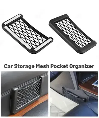 Mesh Pocket Car organizer for Mobile phones