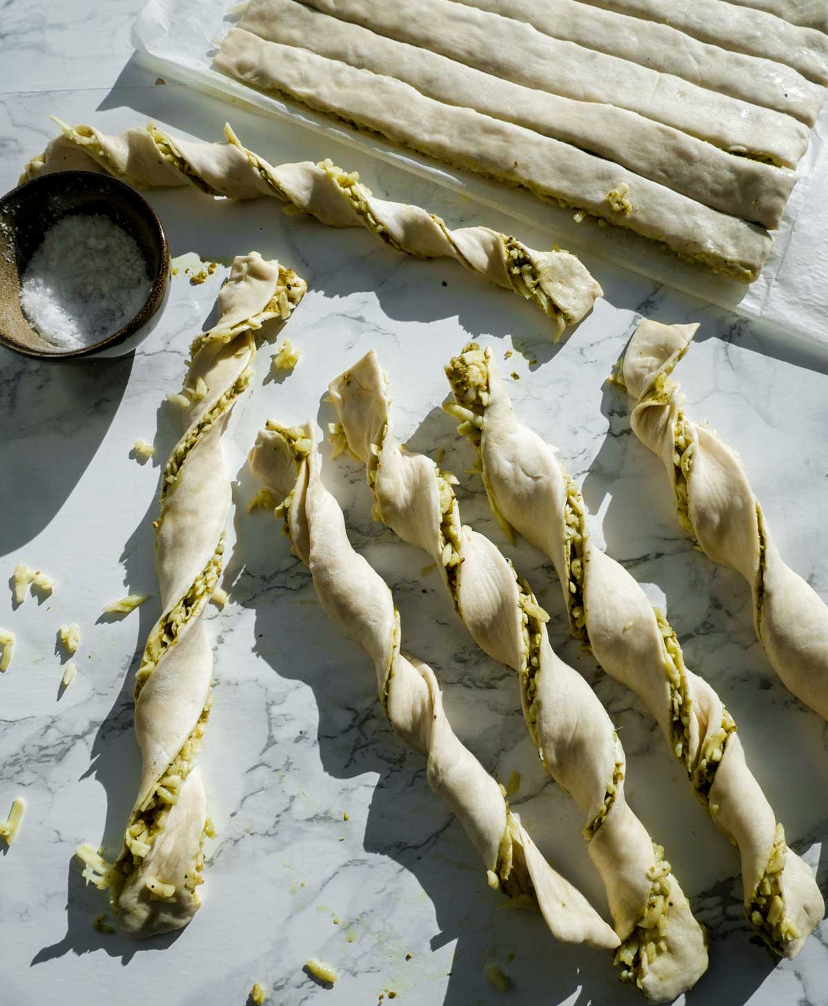 Puff pastry sticks