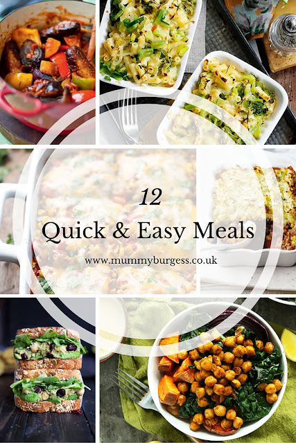 quick meals that take less than 30 mins