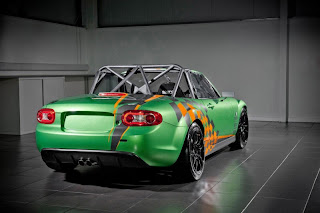 2011 Mazda MX-5 GT Rear Angle View