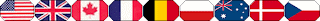 bannière des drapeaux alliés