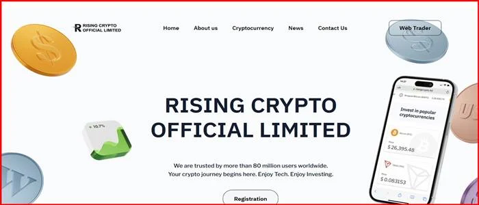 [Мошенники] risingcrypto.pro – Отзывы, развод, обман! Брокер Rising Crypto Official Limited мошенник