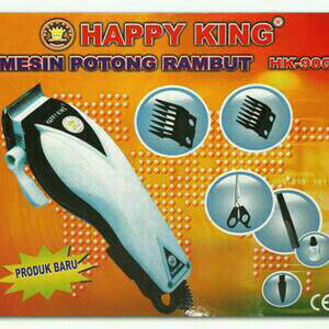 MENCUKUR RAMBUT CEPAT MUDAH PRAKTIS DENGAN MENGGUNAKAN ALAT CUKUR MESIN POTONG HAIR TRIMMER HAPPY KING HK-900