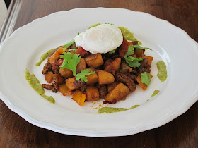 Chorizo, Potato, & Pepper Hash